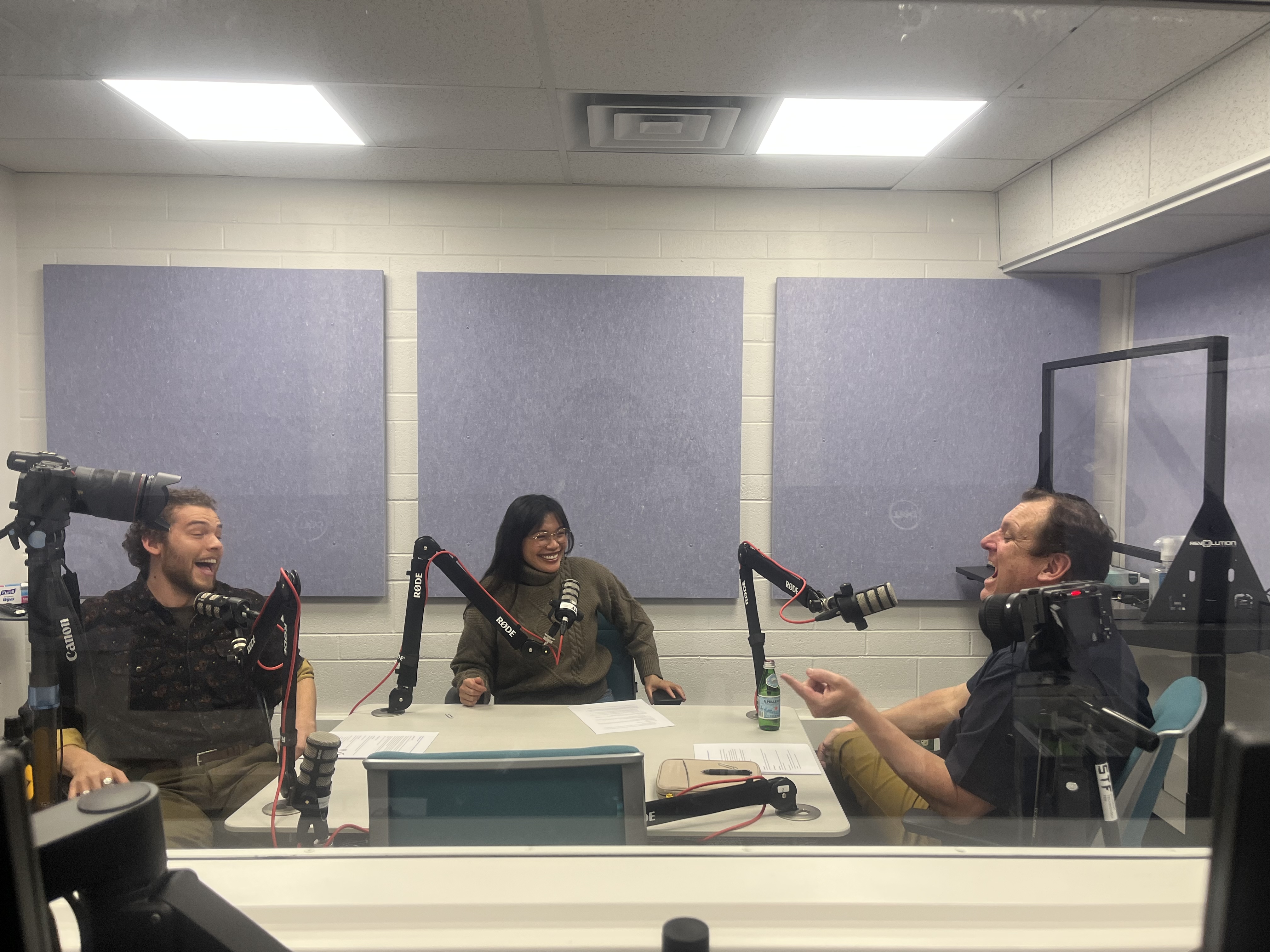 Sam, Vanessa, and Nelson during Episode 3
